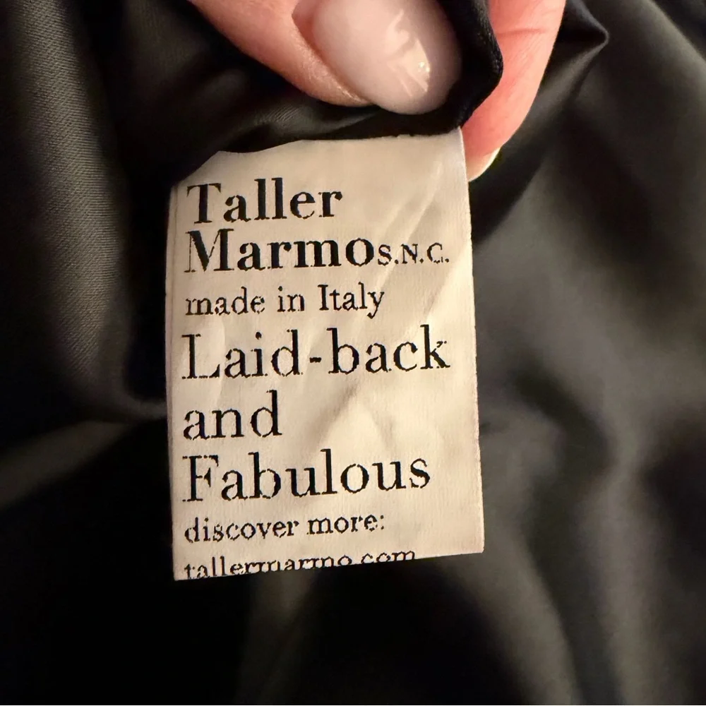 NWOT - Piccolo Mrs Ross Kaftan in Black by Taller Marmo - One Size GORG!! - Picture 7 of 9